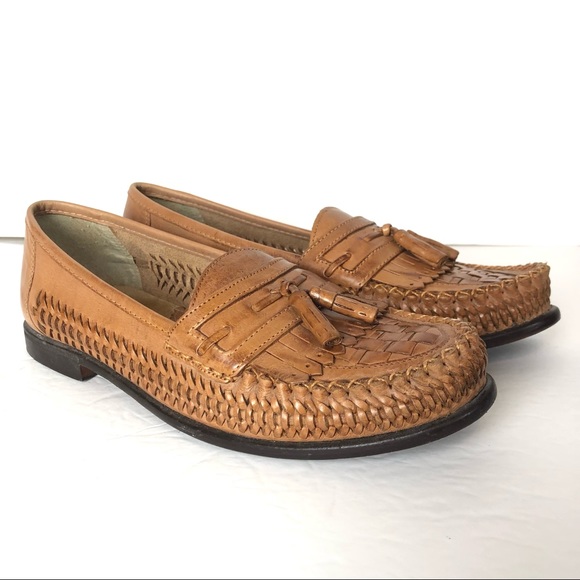Nunn Bush leather slip on shoes